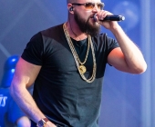 KSK Music Open Kollegah mit harten Texten auf der Bühne Der BOSS in Ludwigsburg