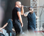 KSK Music Open Kollegah mit harten Texten auf der Bühne Der BOSS in Ludwigsburg