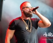 KSK Music Open Kollegah mit harten Texten auf der Bühne Der BOSS in Ludwigsburg