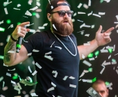 KSK Music Open Kollegah mit harten Texten auf der Bühne Der BOSS in Ludwigsburg