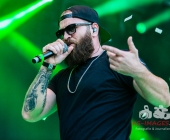 KSK Music Open Kollegah mit harten Texten auf der Bühne Der BOSS in Ludwigsburg