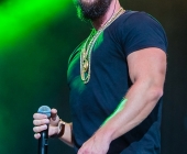 KSK Music Open Kollegah mit harten Texten auf der Bühne Der BOSS in Ludwigsburg