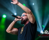 KSK Music Open Kollegah mit harten Texten auf der Bühne Der BOSS in Ludwigsburg