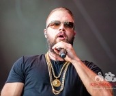 KSK Music Open Kollegah mit harten Texten auf der Bühne Der BOSS in Ludwigsburg