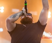 KSK Music Open Kollegah mit harten Texten auf der Bühne Der BOSS in Ludwigsburg