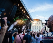 KSK Music Open Kollegah mit harten Texten auf der Bühne Der BOSS in Ludwigsburg