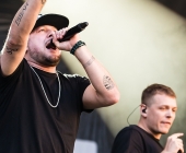 KSK Music Open Kool Savas tritt auf und die Menge tobt