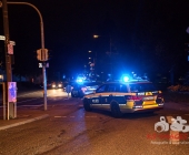 Bandenkrieg? - Gruppe Russen von anderer Personengruppe angegriffen - Einer niedergestochen mehrere Verletzte ein zertrümmerter PKW aus der Straße