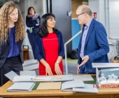 Landtagspräsidentin Muhterem Aras im DLA Marbach