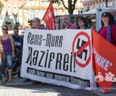 Kundgebung Rems-Murr Nazifrei - Impression der Veranstaltung aus Backnang