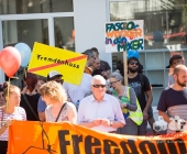 Kundgebung Rems-Murr Nazifrei - Impression der Veranstaltung aus Backnang