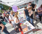 Kundgebung Rems-Murr Nazifrei - Impression der Veranstaltung aus Backnang