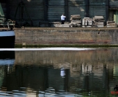 20140424_Hydrauliköl läuft in Neckar 3 Boote im Einsatz - Exklisive Bilder aus Boot-0545