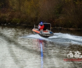 Personensuche durch Feuerwehr und DLRG Neckar Ludwigsburg