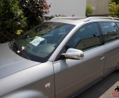 Rentnerunfall erst Fahrzeug angefahren dann unkontrolliert 50m weiter in den Vorgarten