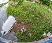 Mit über 2 Promille in den Neckar gefahren – DLRG Mitglied Rettet als Ersthelfer den Fahrer