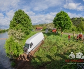 Mit über 2 Promille in den Neckar gefahren – DLRG Mitglied Rettet als Ersthelfer den Fahrer