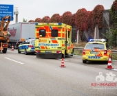 LKW kracht ungebremst in Stauende - mehrere zum Teil Schwerverletzte
