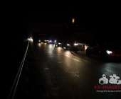 Schwerer Unfall auf der B10 Brummi kracht auf LKW Anhänger und wird im Führerhaus eingeklemmt