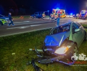 Schwerer Unfall auf der L1115 zwischen Mundelsheim und Großbottwar