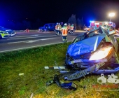 Schwerer Unfall auf der L1115 zwischen Mundelsheim und Großbottwar