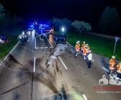 Schwerer Unfall auf der L1115 zwischen Mundelsheim und Großbottwar