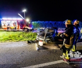 PKW auf der L1127 Überschlagen