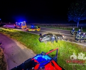 PKW auf der L1127 Überschlagen