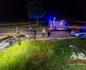 PKW auf der L1127 Überschlagen