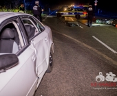 Fahranfänger eines Krad wird bei Unfall auf Kreuzung verletzt