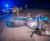 Fahranfänger eines Krad wird bei Unfall auf Kreuzung verletzt