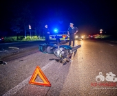 Fahranfänger eines Krad wird bei Unfall auf Kreuzung verletzt