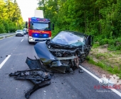 7 Verletzte nach Frontalkollision wegen tiefstehender Sonne