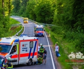 7 Verletzte nach Frontalkollision wegen tiefstehender Sonne
