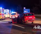 Schwerer Unfall auf der A81 bei Mundelsheim - Ersthelfer reanimieren Erfolgreich eine Person bis zum Eintreffen der Rettungskräfte