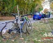 Schwerer Fahrradunfall - Hubschrauber bringt lebensgefährlich verletzten Radfahrer in Klinik