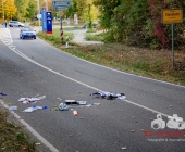 Schwerer Fahrradunfall - Hubschrauber bringt lebensgefährlich verletzten Radfahrer in Klinik