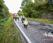 LKW krachen frontal ineinander - Aufprall so heftig das ein Fahrer verstirbt