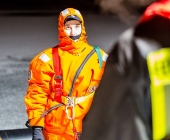 Übung Wasserrettung Person in Eis eingebrochen