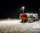 Übung Wasserrettung Person in Eis eingebrochen