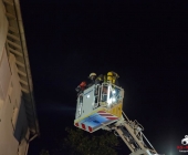 Wohnung ausgebrannt in Mehrfamilienhaus